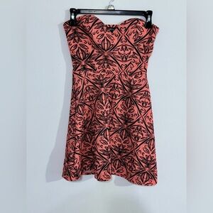 Women's Miss Chievous Dress Small Size Colorful Off The Shoulder